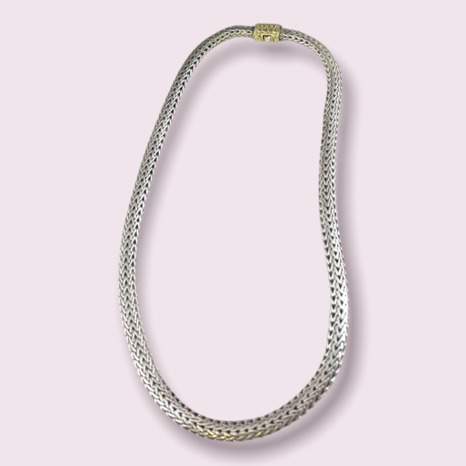 JOHN HARDY Classic Chain Necklace 925 18K 10