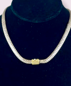 JOHN HARDY Classic Chain Necklace 925 18K 11
