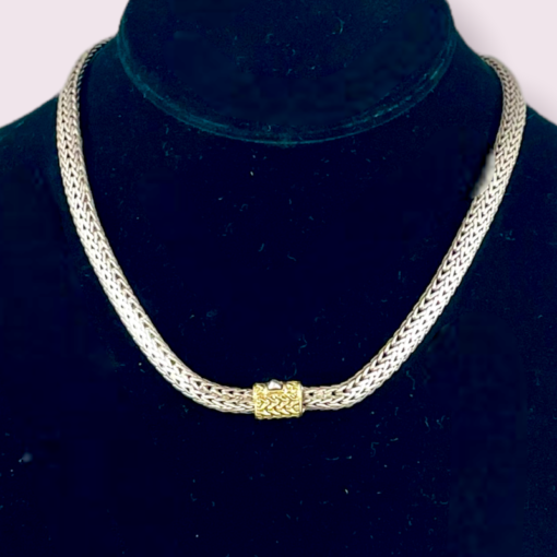 JOHN HARDY Classic Chain Necklace 925 18K 2