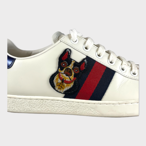 GUCCI Ace Cat Dog Sneakers 6