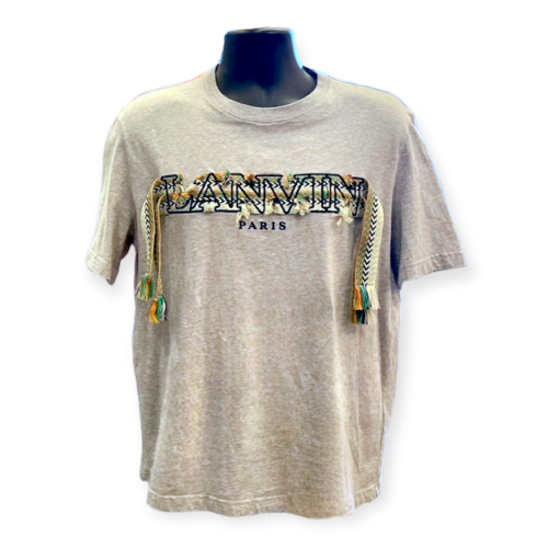 LANVIN Curb Embroidered T-Shirt 2