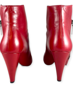 SAINT LAURENT Niki Boots in Red 10