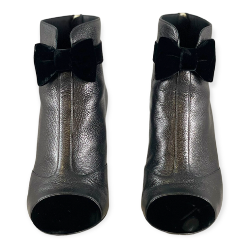 CHANEL Bow Booties in Black 2