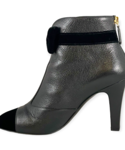 CHANEL Bow Booties in Black 11