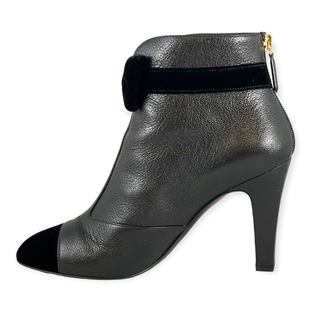 CHANEL Bow Booties in Black - More Than You Can Imagine