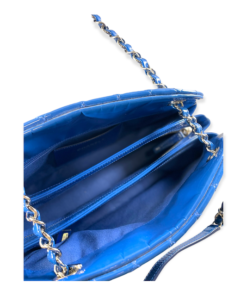 CHANEL Patent Mademoiselle in Blue 15