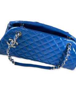 CHANEL Patent Mademoiselle in Blue 12