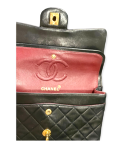 CHANEL Small Double Flap Bag in Black 17