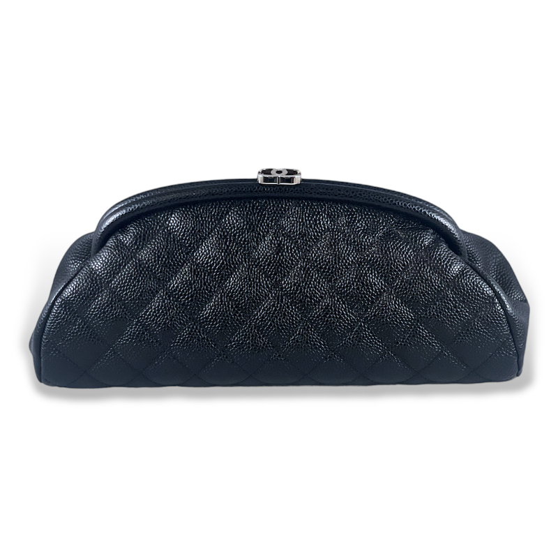 Chanel Black Lambskin Timeless Classic Clutch Bag GHW – Boutique