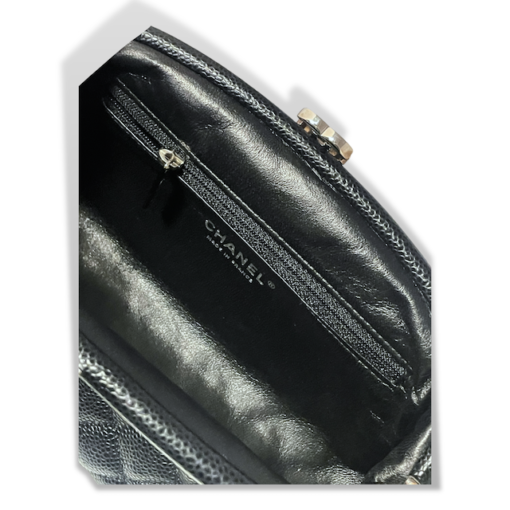 CHANEL Timeless Clutch in Black 9