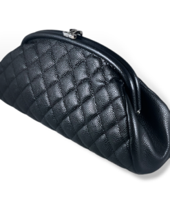 CHANEL Timeless Clutch in Black 12