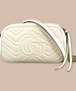 GUCCI GG Marmont Crossbody in Ivory 17