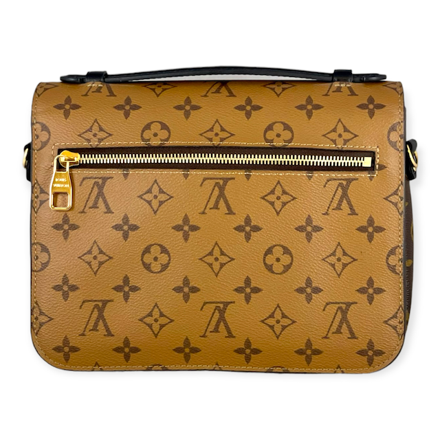 Louis Vuitton Monogram Reverse Metis Pochette M41465  Louis vuitton  monogram, Best leather backpack, Authentic louis vuitton bags