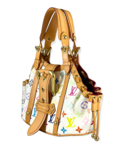 Authentic LOUIS VUITTON Theda Multicolor Monogram Hand Bag Purse #48866