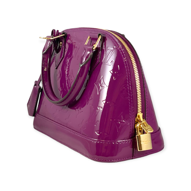 purple louis vuitton purse