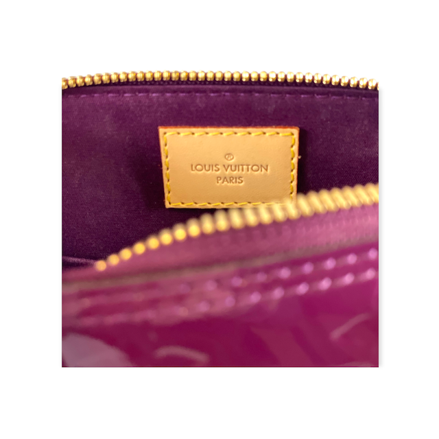 Authentic louis vuitton handbag Alma BB Amethyst. Perfect condition!  Carried 2X.
