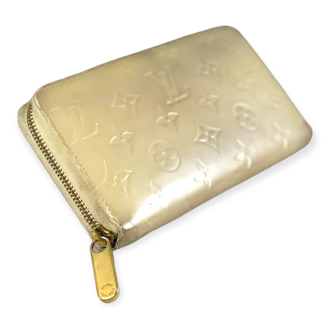 LOUIS VUITTON LV Zippy Medium Monogram Wallet Gold Hardware