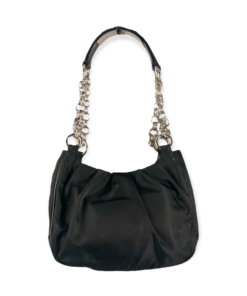 PRADA Nylon Shoulder Bag in Black 13