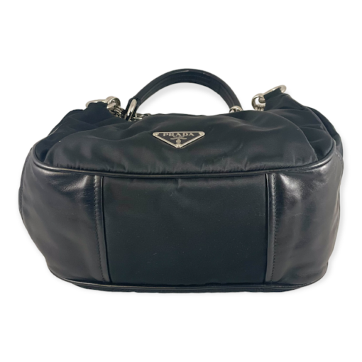 PRADA Nylon Shoulder Bag in Black 6