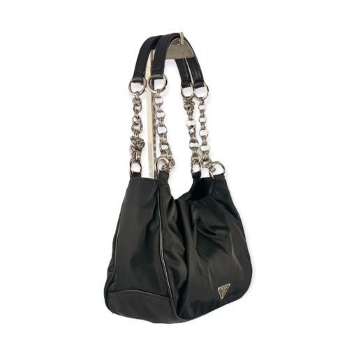 PRADA Nylon Shoulder Bag in Black 2
