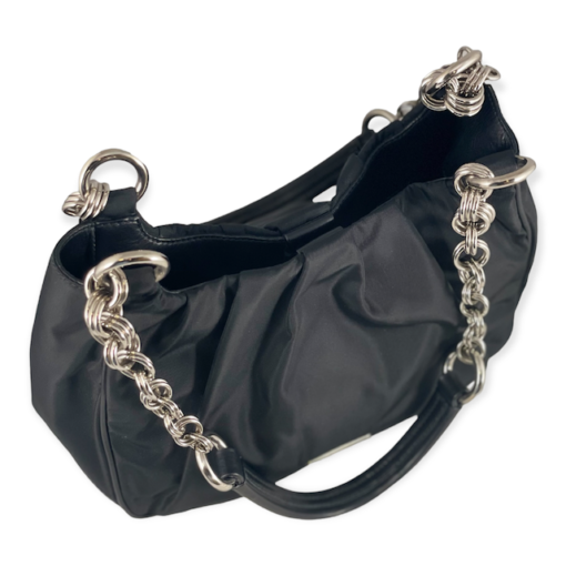 PRADA Nylon Shoulder Bag in Black 5