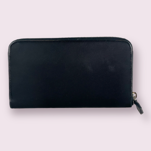 PRADA Re-Nylon Zip Wallet in Black 4