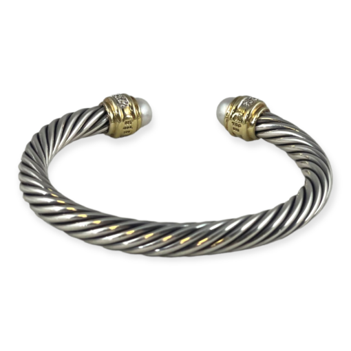 DAVID YURMAN Pearl Pave Cable Bracelet 5