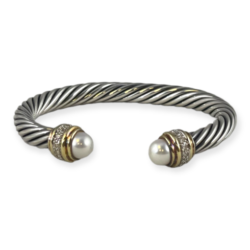 DAVID YURMAN Pearl Pave Cable Bracelet 2