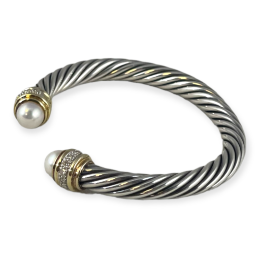 DAVID YURMAN Pearl Pave Cable Bracelet 3