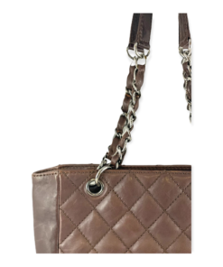 CHANEL Petite Shopping Tote in Brown 18