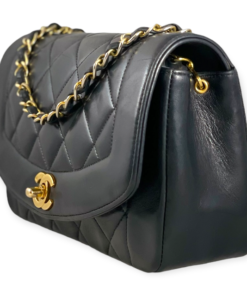 CHANEL Quilted Diana Bag in Black 14