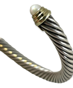 DAVID YURMAN Pearl Cable Bracelet 4mm 9
