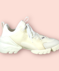DIOR D Connect Sneakers in White 9