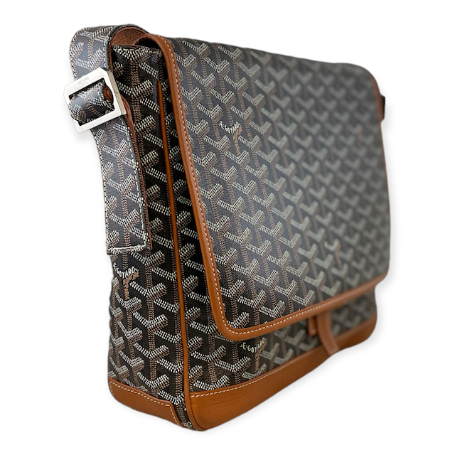 Goyard Leather Messenger Bag