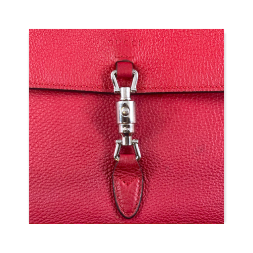 GUCCI Jackie Convertible Crossbody in Red 3
