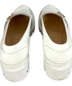CHRISTIAN LOUBOUTIN Lug Sole Loafer in White 13