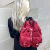 PRADA Re-Nylon Medium Backpack in Persimmon 25