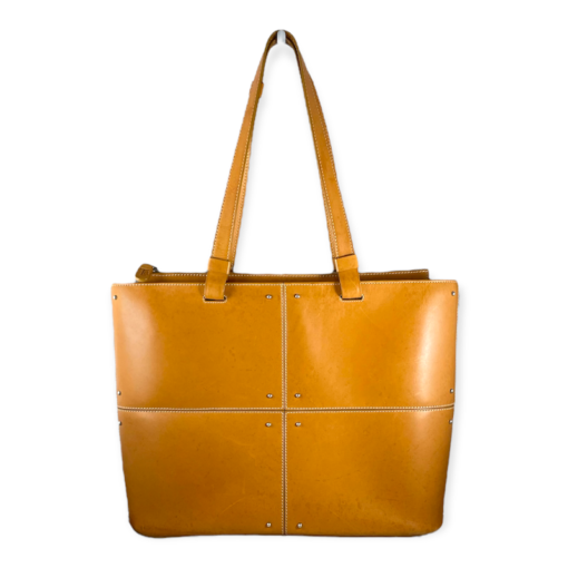 TODS Studded Tote in Tan 2