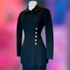 CHANEL Camelia Button Jacket in Black 9