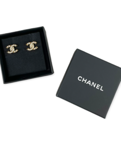 chanel classic stud earrings