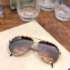 DIOR Split Aviator Sunglasses in Gold 10