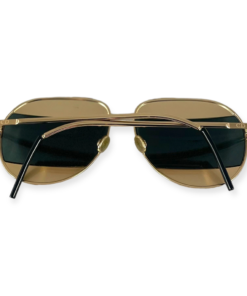 DIOR Split Aviator Sunglasses in Gold 11