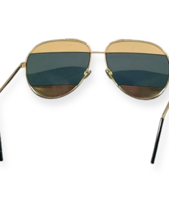 DIOR Split Aviator Sunglasses in Gold 14