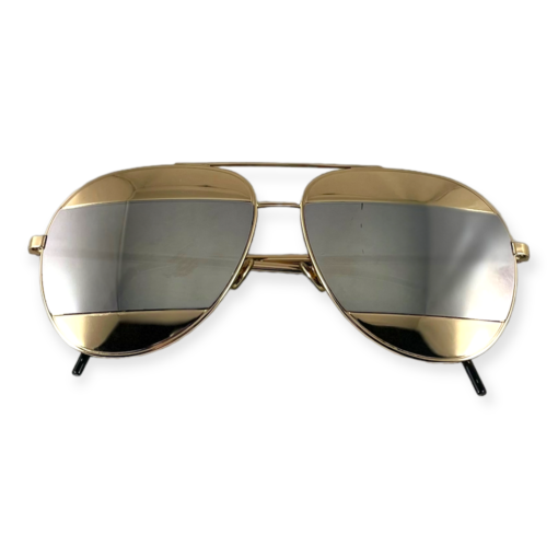 DIOR Split Aviator Sunglasses in Gold 2