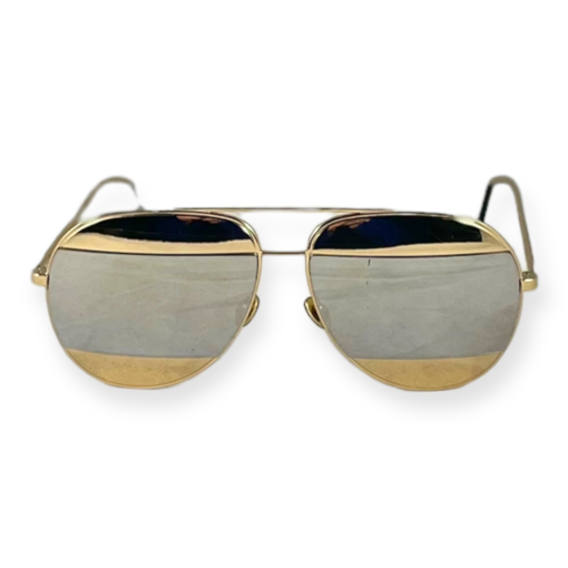 DIOR Split Aviator Sunglasses in Gold 7