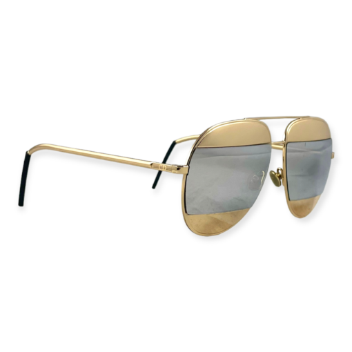 DIOR Split Aviator Sunglasses in Gold 5