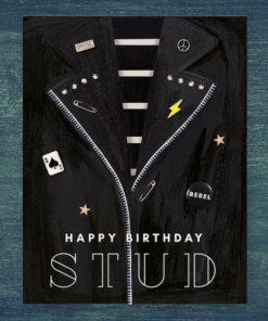 Happy Birthday Stud Card 3