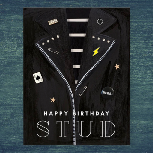 Happy Birthday Stud Card 2