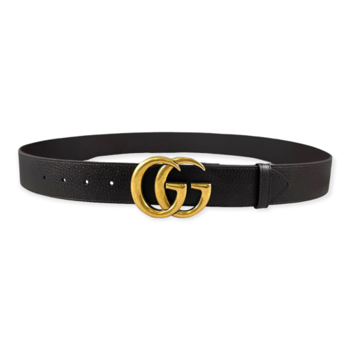GUCCI Double G Buckle Belt in Brown 3