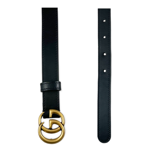 GUCCI GG Marmont Belt in Black 3